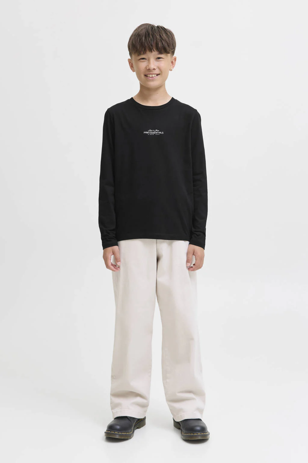 JACK & JONES JUNIOR longsleeve zwart