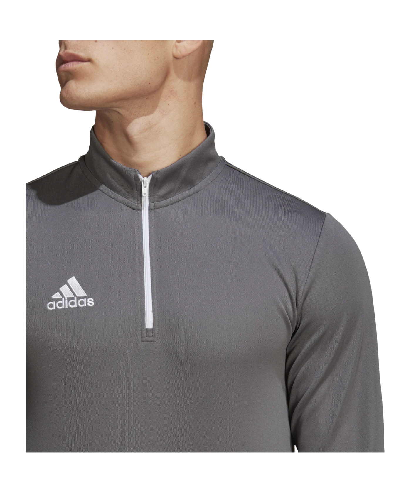 adidas Entrada 22 HalfZip Sweatshirt Grau