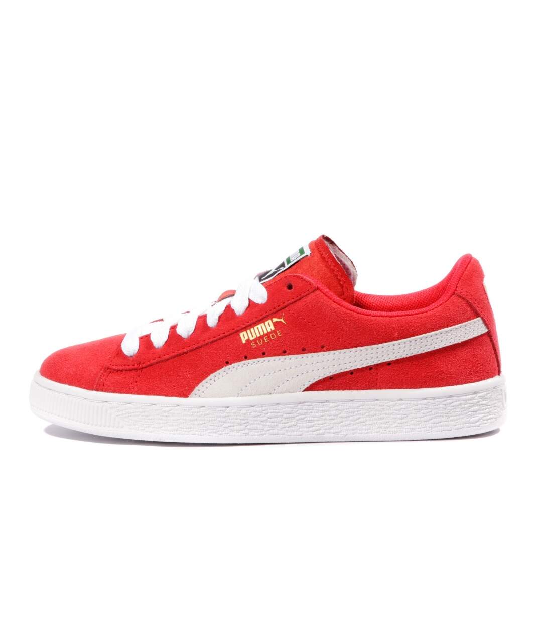 Baskets Rouge Mixte Puma Suède Classique