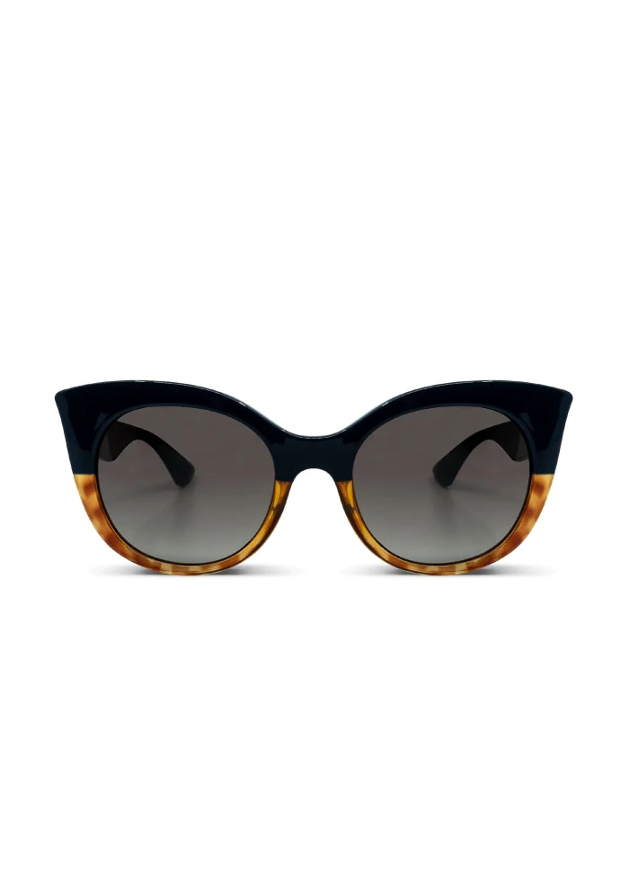 MessyWeekend  Thelma solbrille - Tortoise Blue