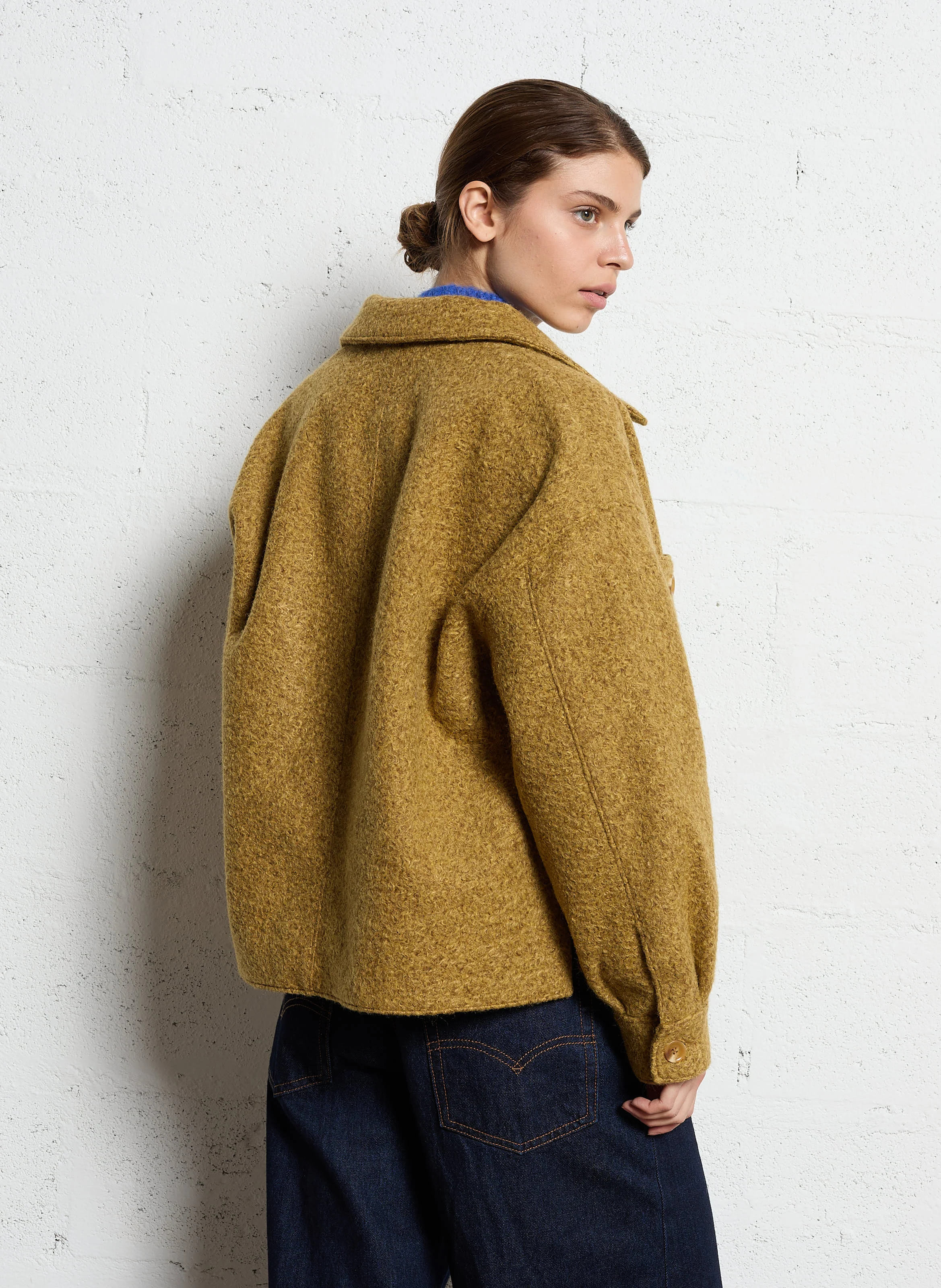 Veste col classique | Jaune