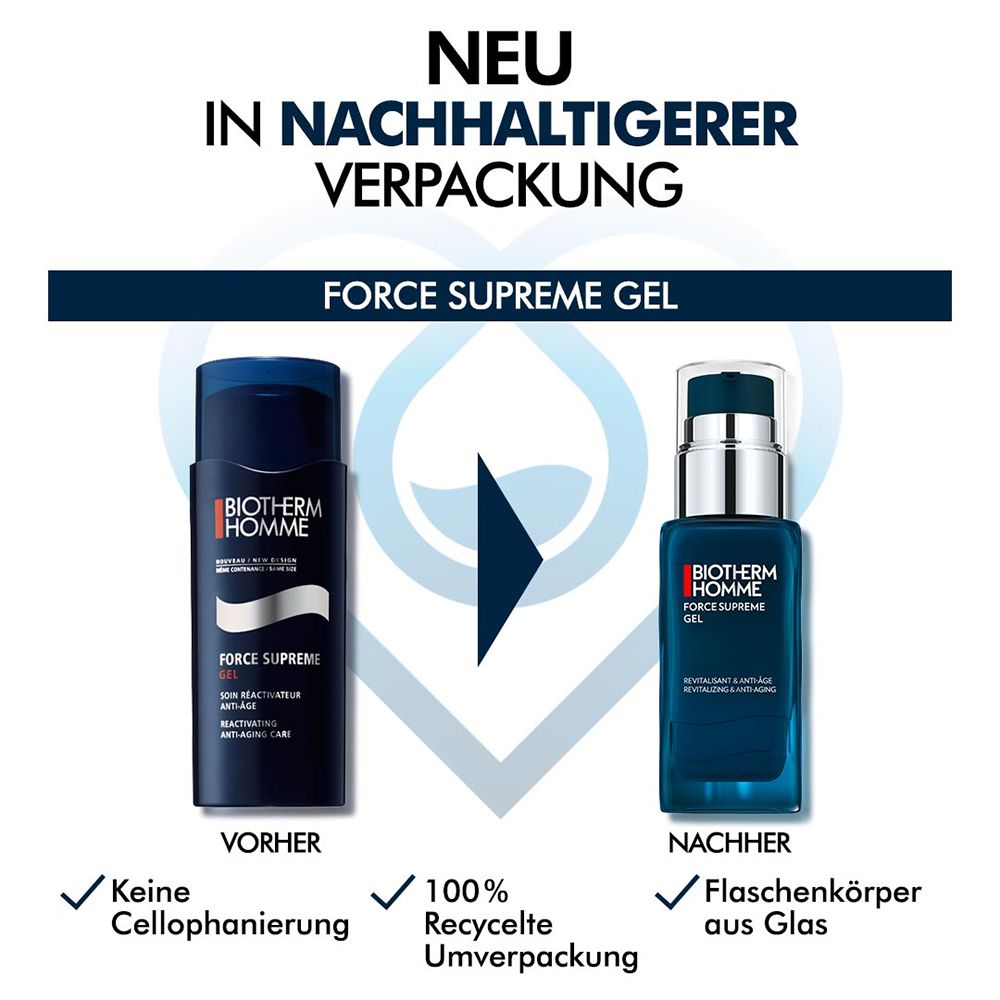 BIOTHERM Force Supreme Gel - Jetzt 20% sparen mit Code 