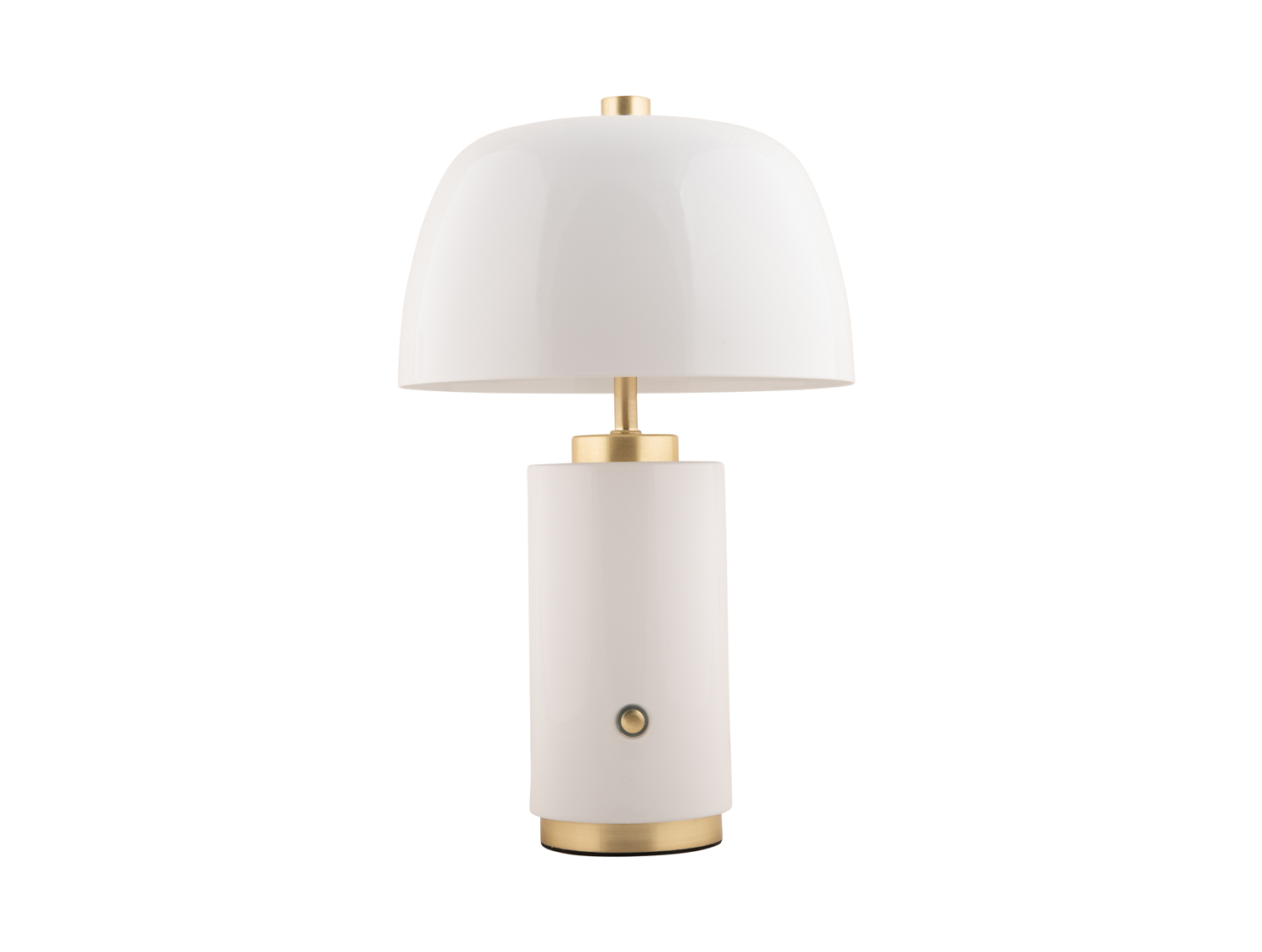 Table lamp Freya LED iron white