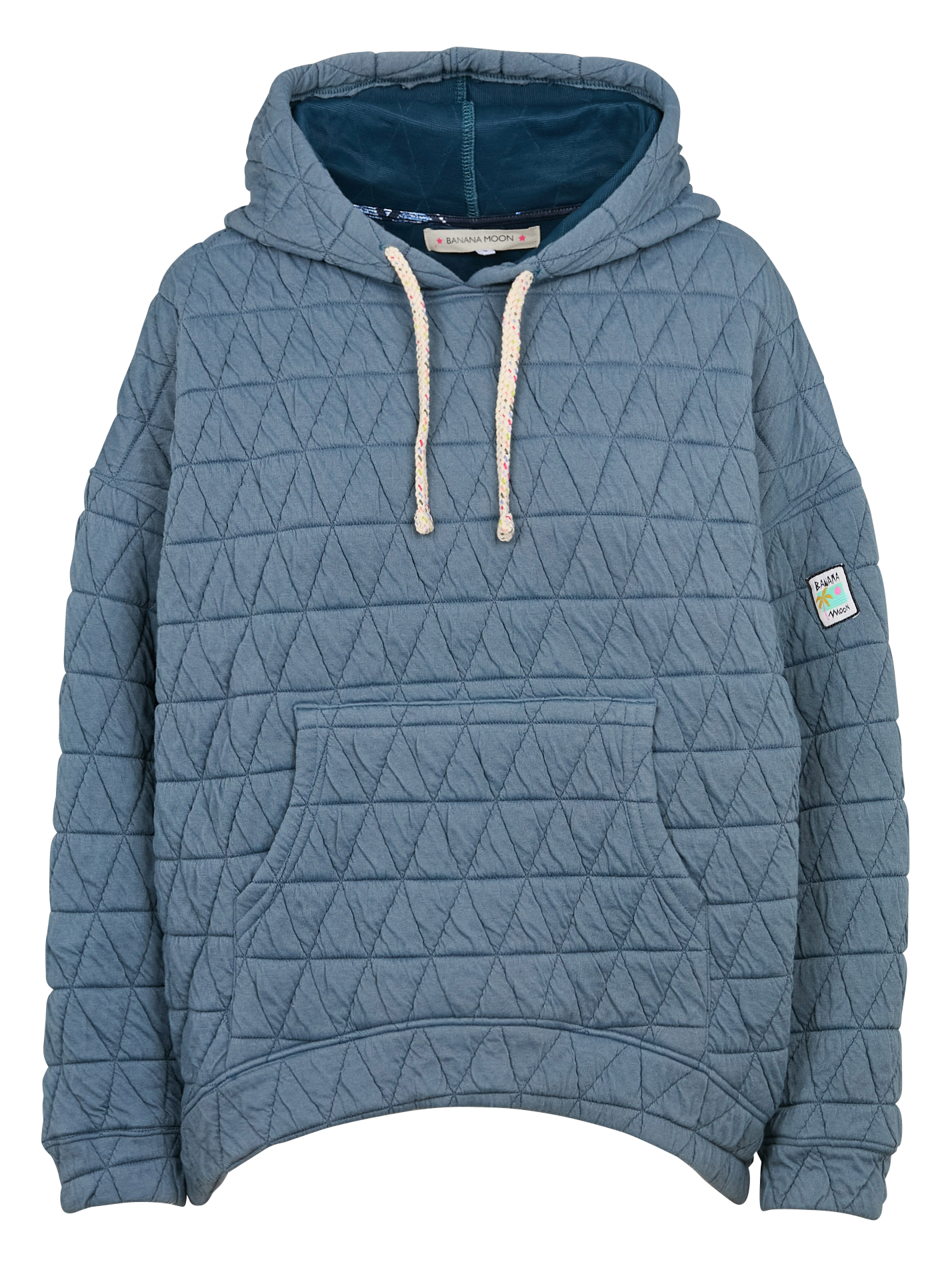 BRADLEY JAYPEAK - Sweat à capuche ample matelassé | Bleu