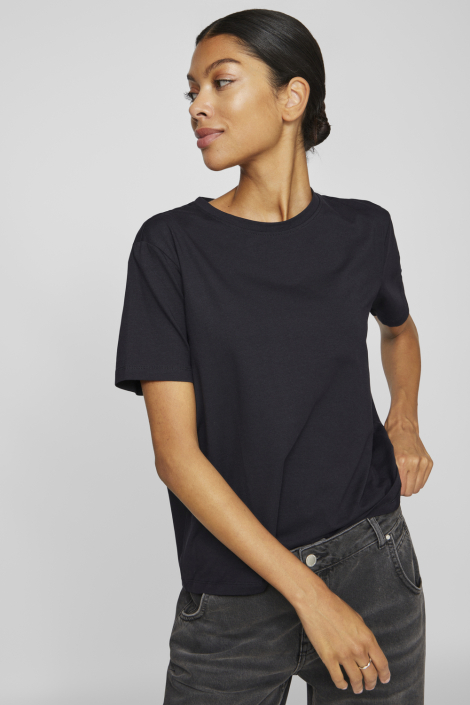 Vila zwarte dames t-shirt
