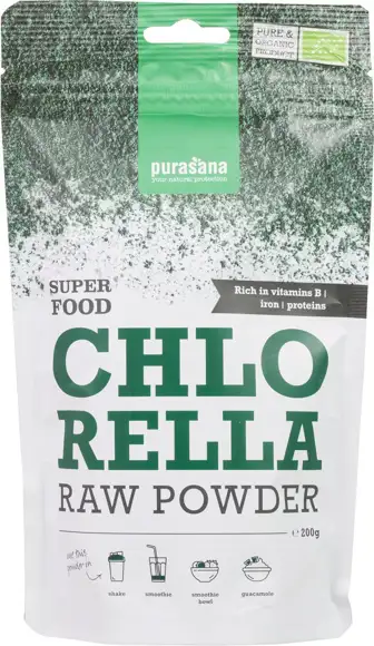 RAW chlorella poeder
