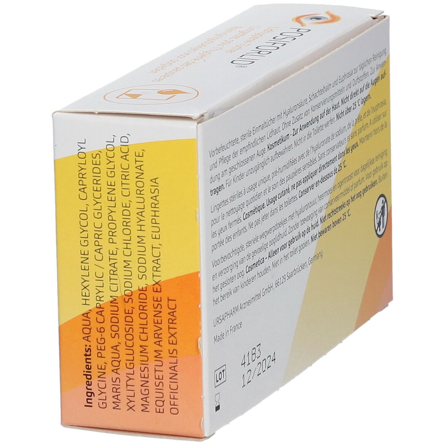 POSIFORLID® Lidhygiene-Tücher