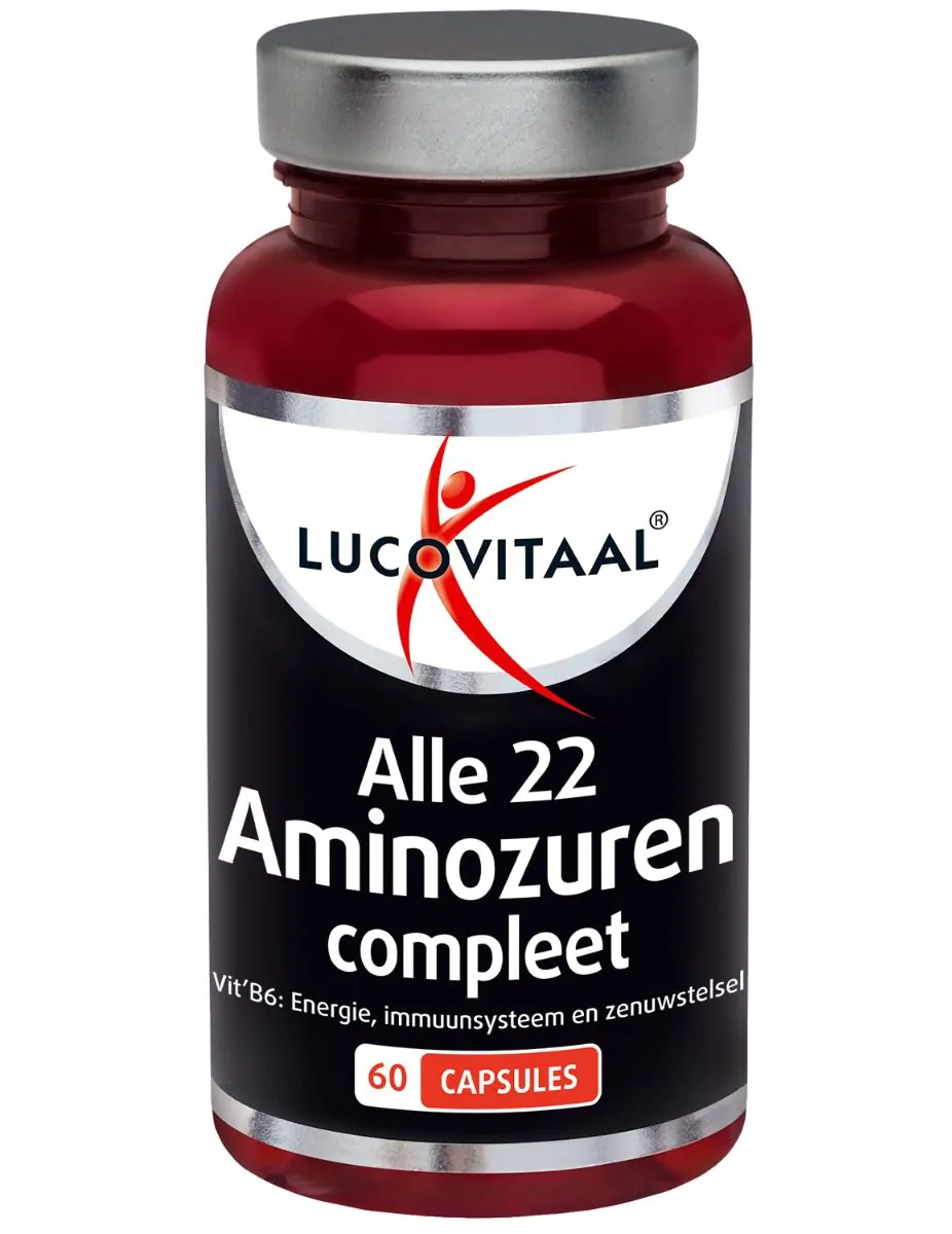 Alle 22 Aminozuren Compleet 60 capsules