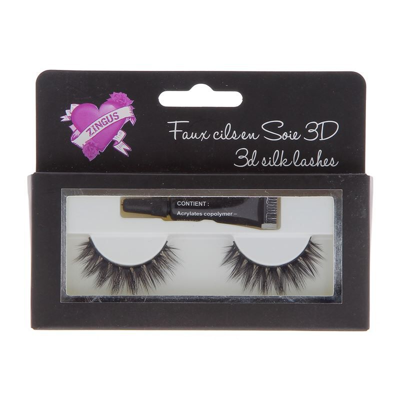 Faux cils en soie 3D N°20