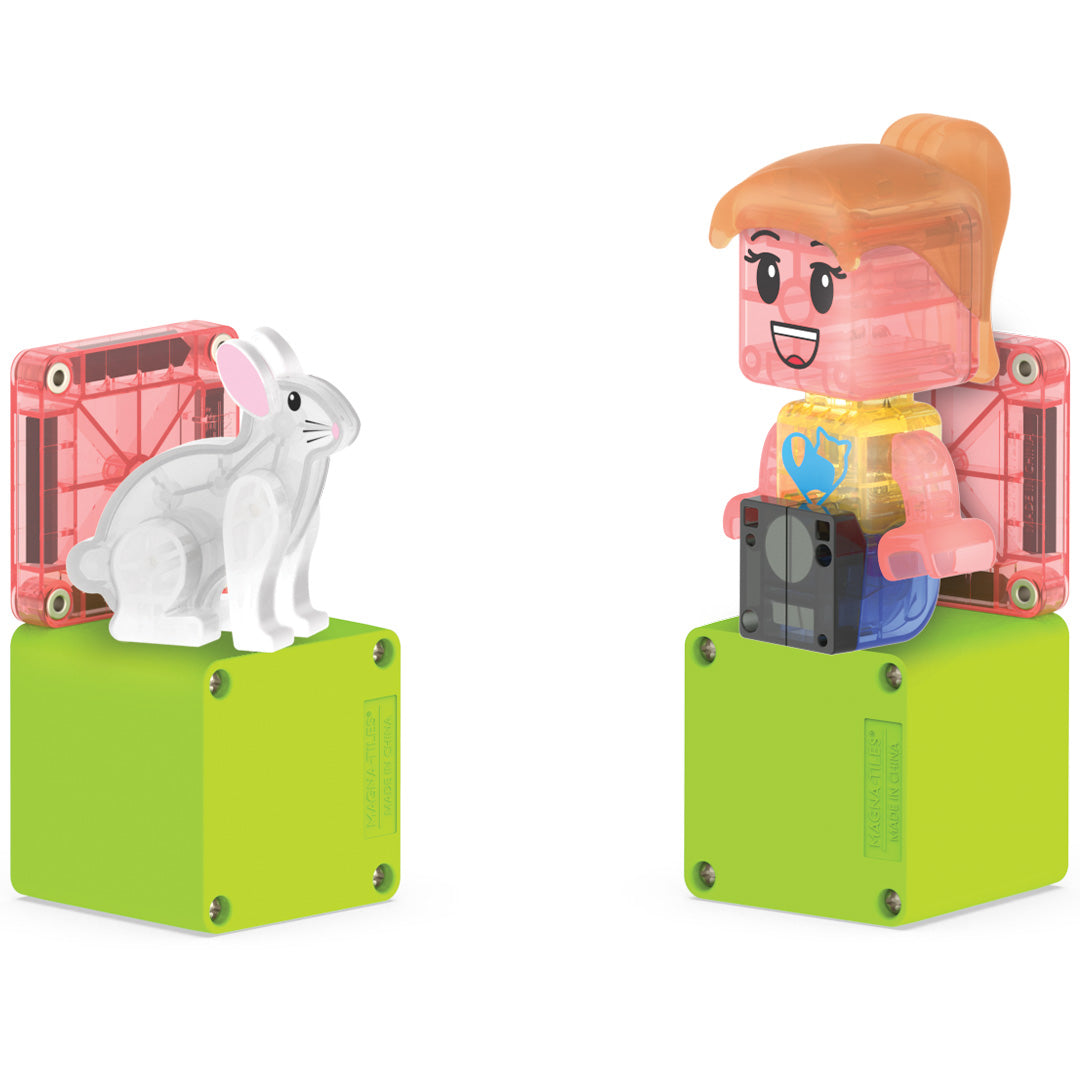magna-tiles magnetische tegels pet playhouse - 50st