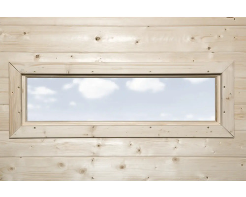 Weka raam 125 x 40 cm naturel