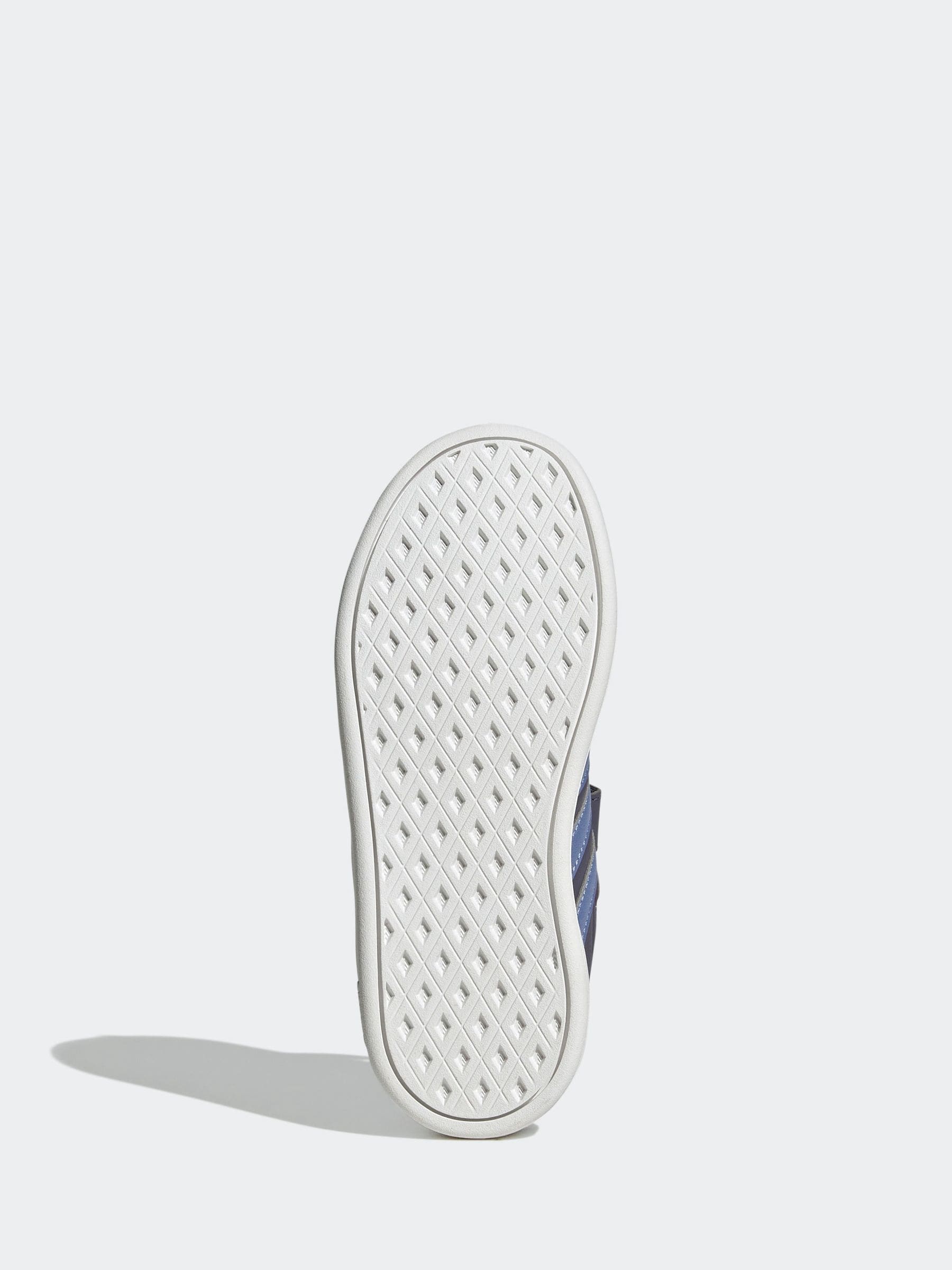 Blue Purple/Metallic - adidas Breaknet Sleek Elastic Lace Kids Trainers