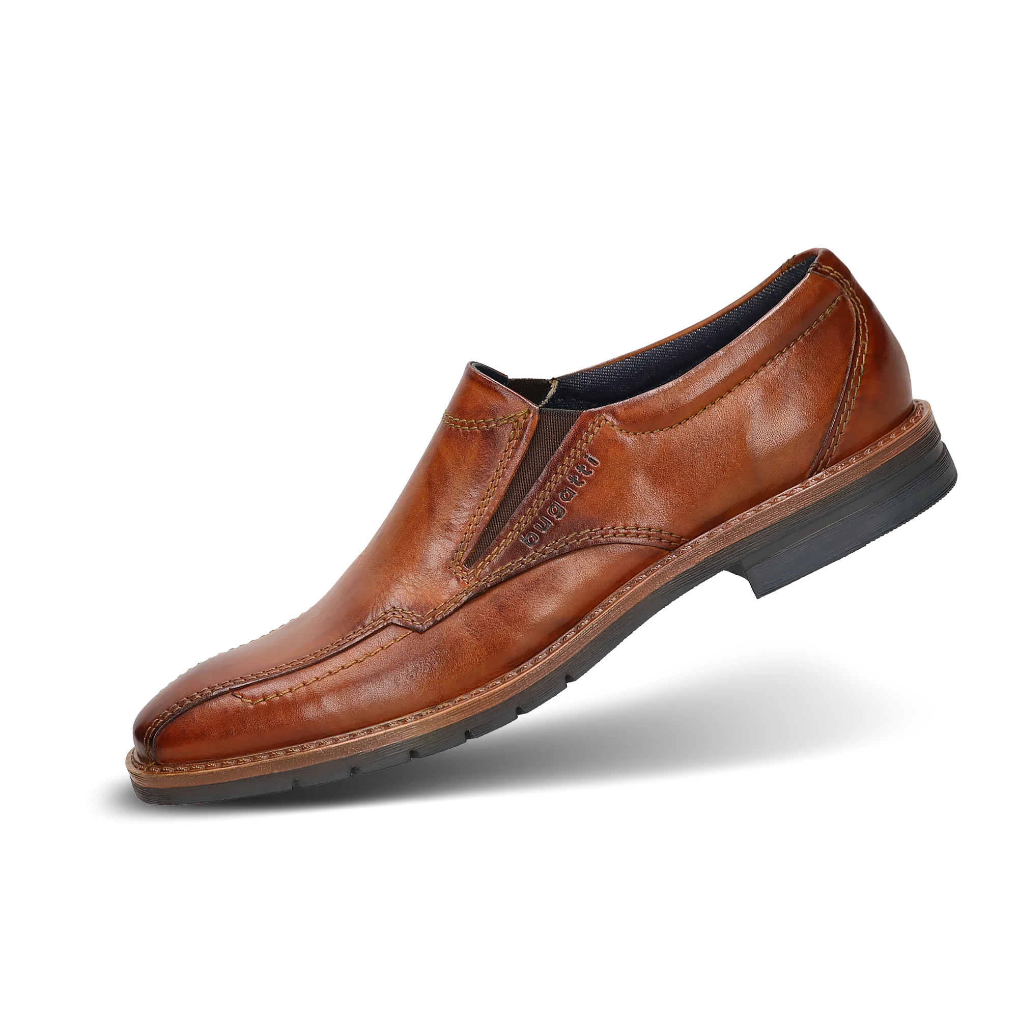 Slip-on cognac