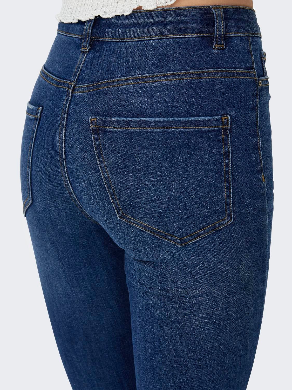 ONLROSE Hohe Taille Skinny Fit Jeans Medium Blue Denim