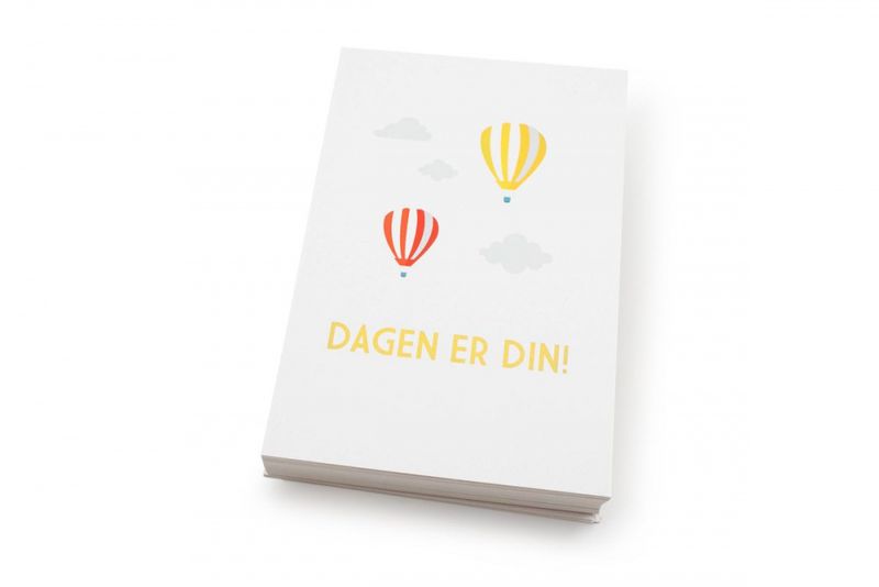Kort, Dagen er Din, Hvit