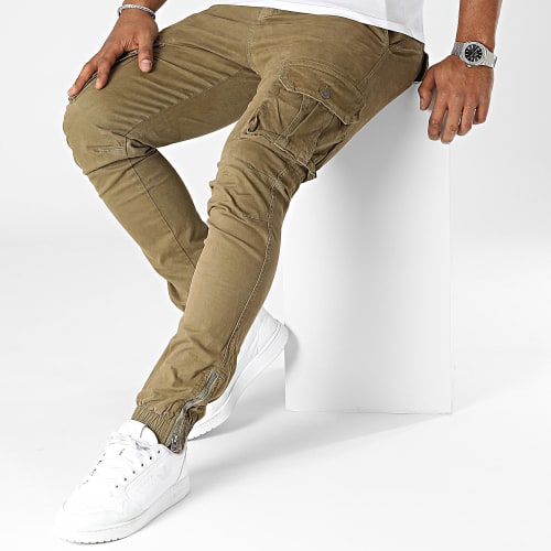 Pantalon Cargo Beige