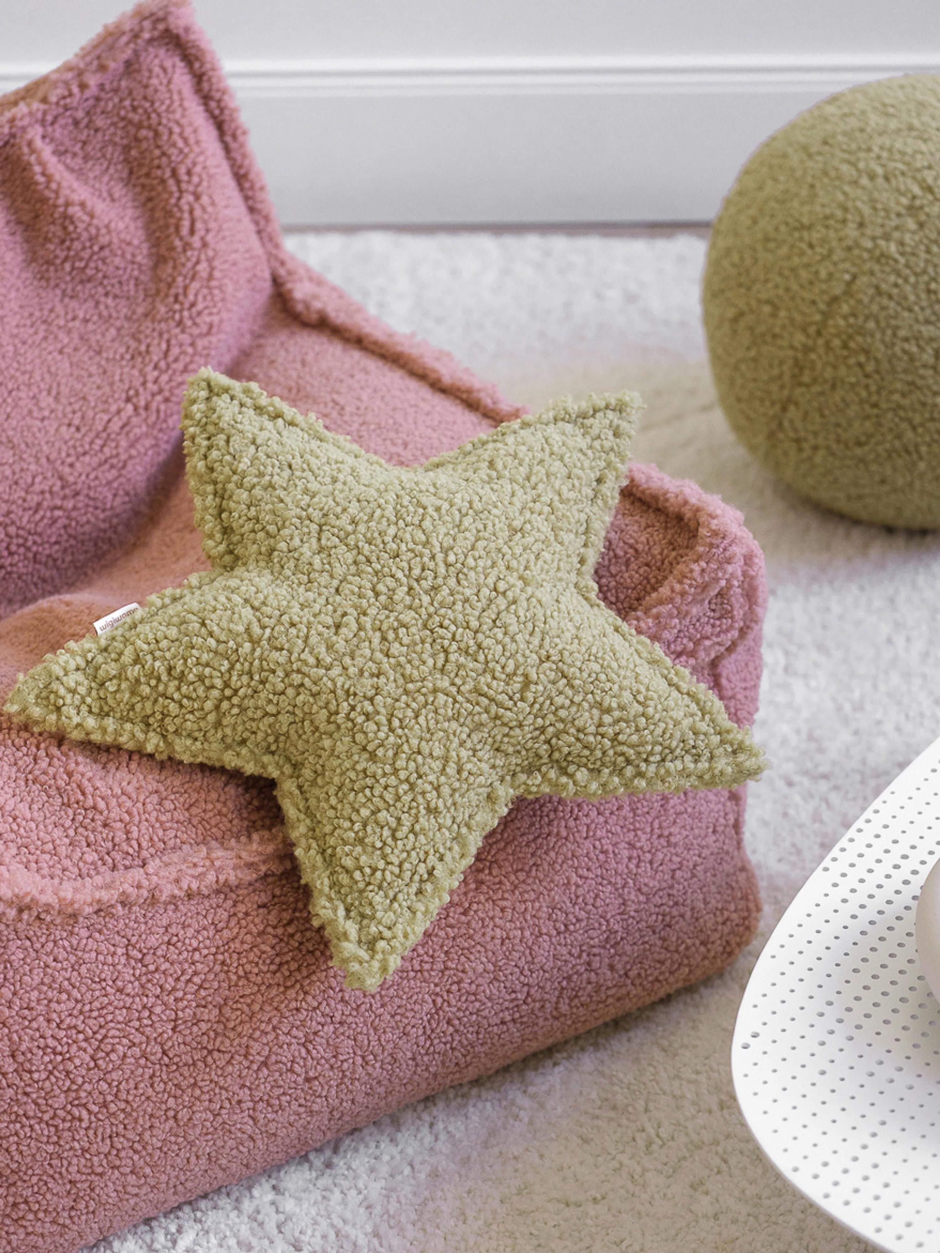 Kinderen teddy knuffelkussen Star