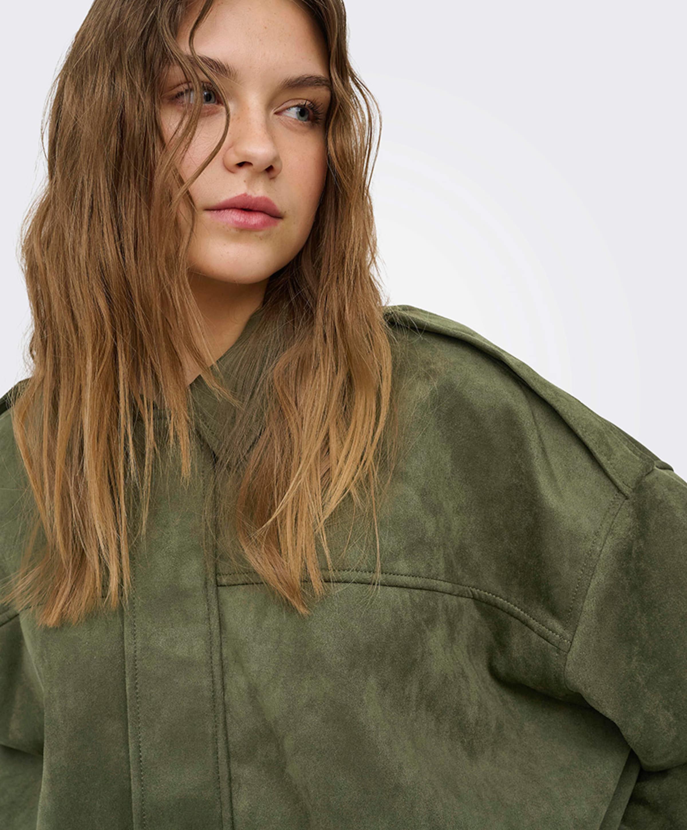 Only Dames jas groen