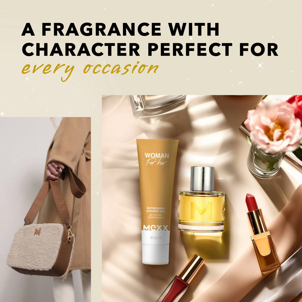 geschenkset Woman - eau de toilette 20 ml + showergel 50 ml