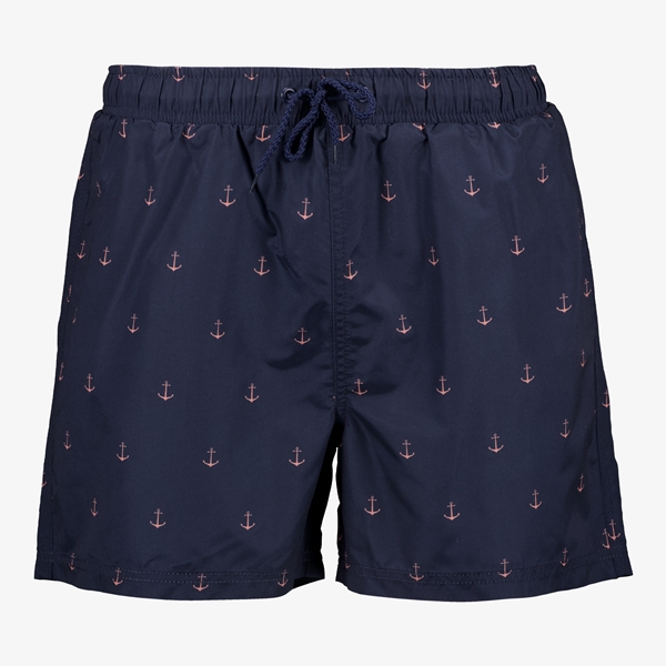 Osaga heren zwemshort blauw met print