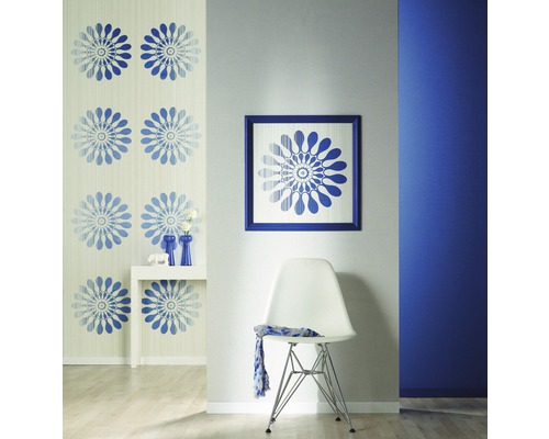 Vliesbehang 51503 Panelen effen lichtgrijs