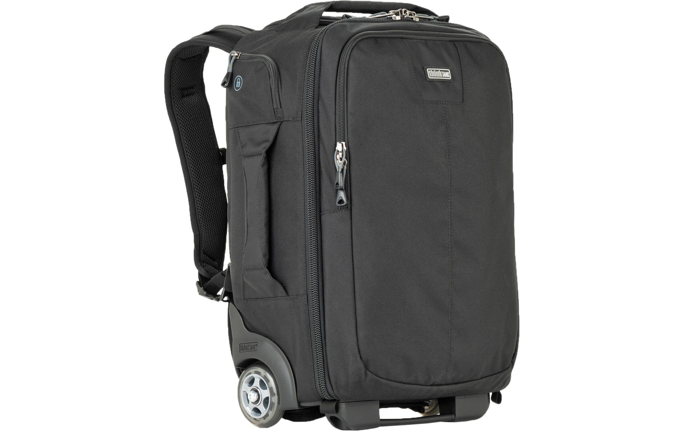 Koffer Essentials Convertible rolling Schwarz<br>Rucksack-Trolley mit Schultergurten