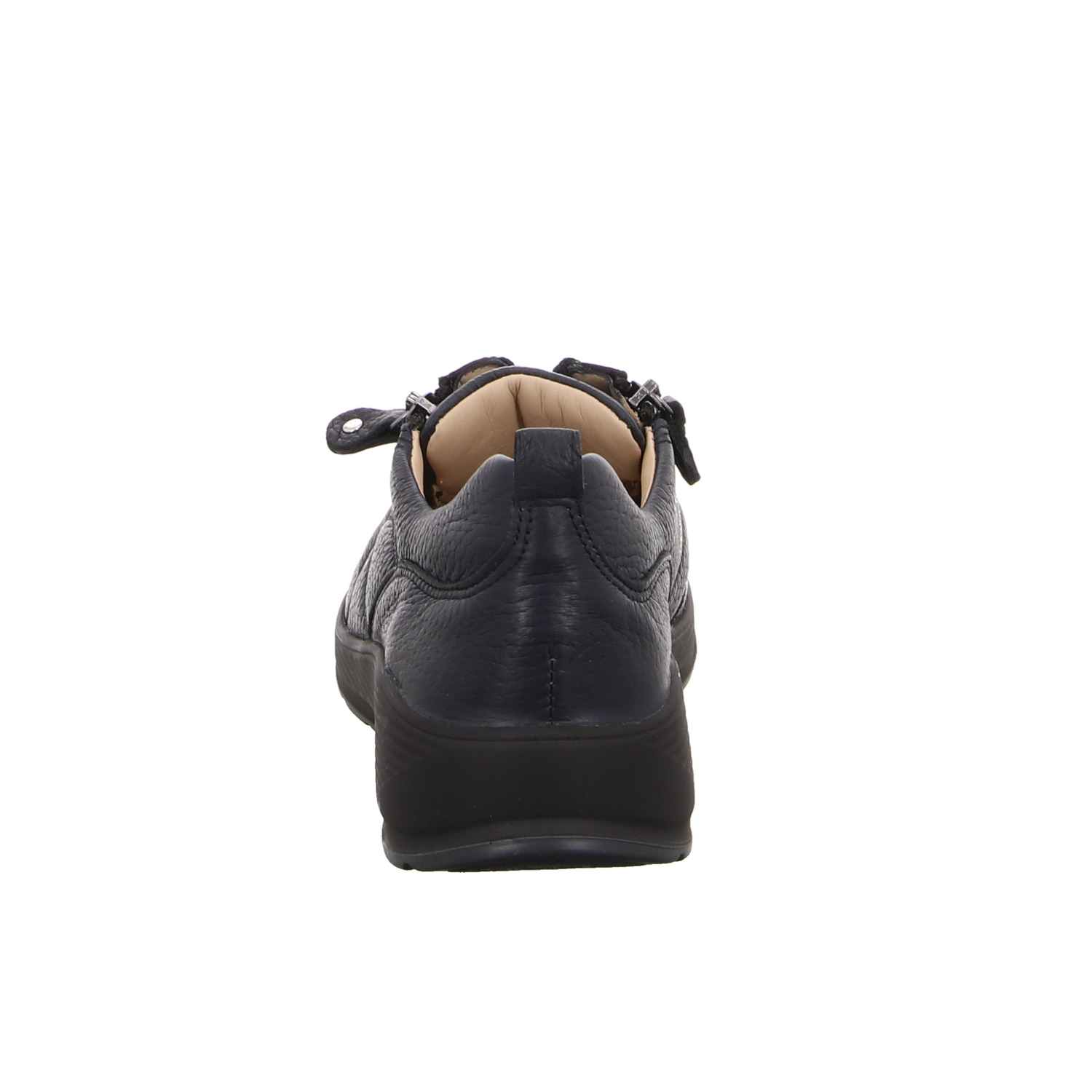 Waldläufer Schnürhalbschuh blau