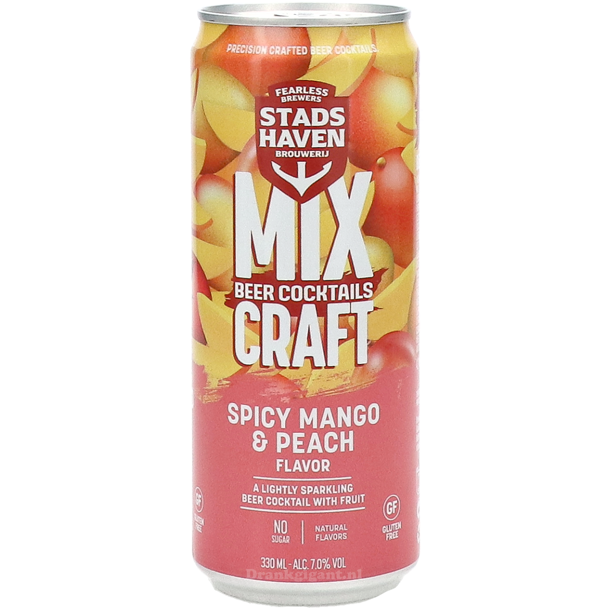 Stads Haven Mix Craft Spicy Mango & Peach Fruit Beer Cocktail 33 cl