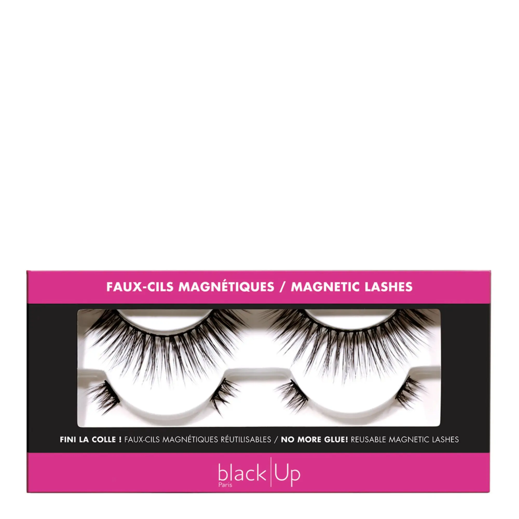 Black Up - Faux-CilsMagnétiques 3 - Frange Complète - Faux cils
