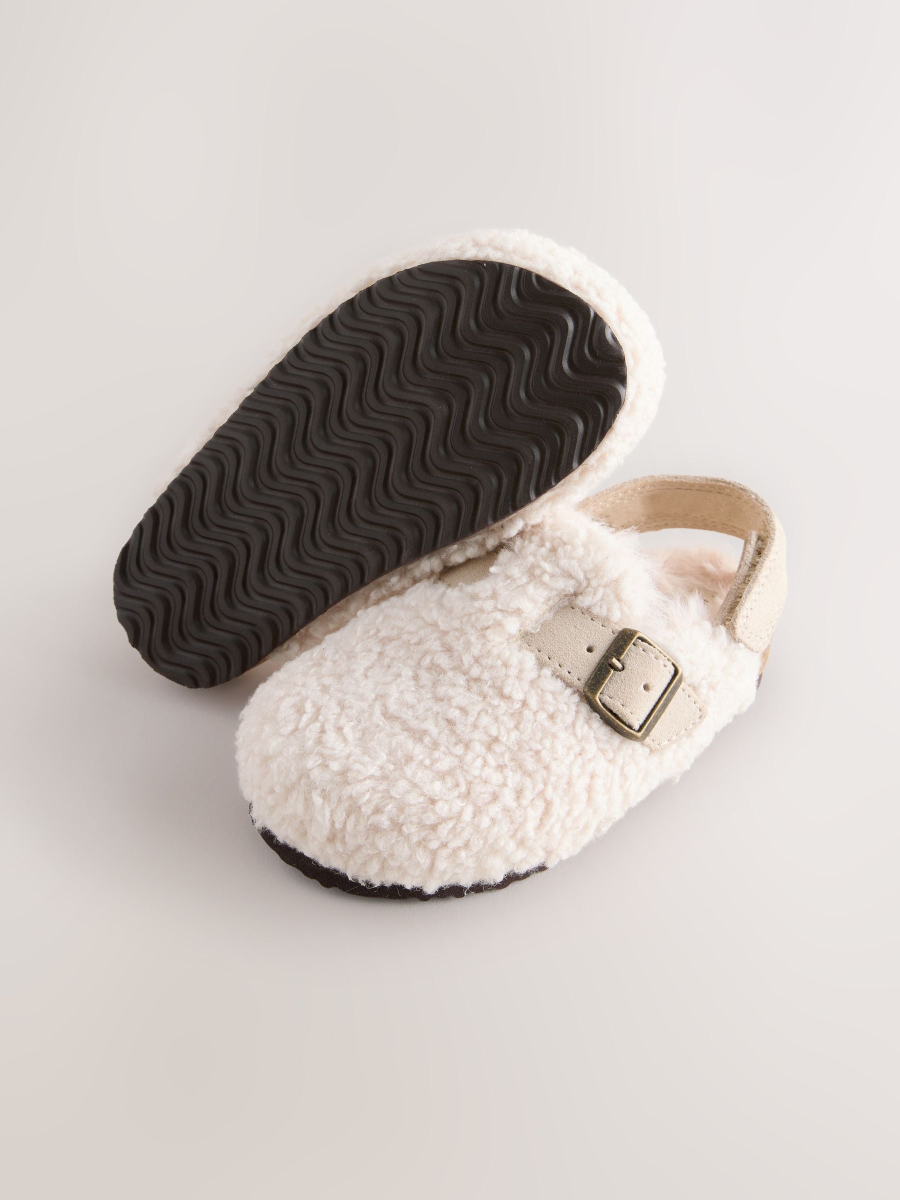 Neutraal borg - Leather Clogs