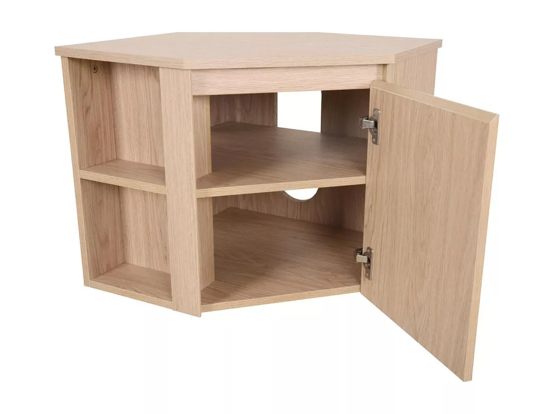 Meuble sous vasque d'angle