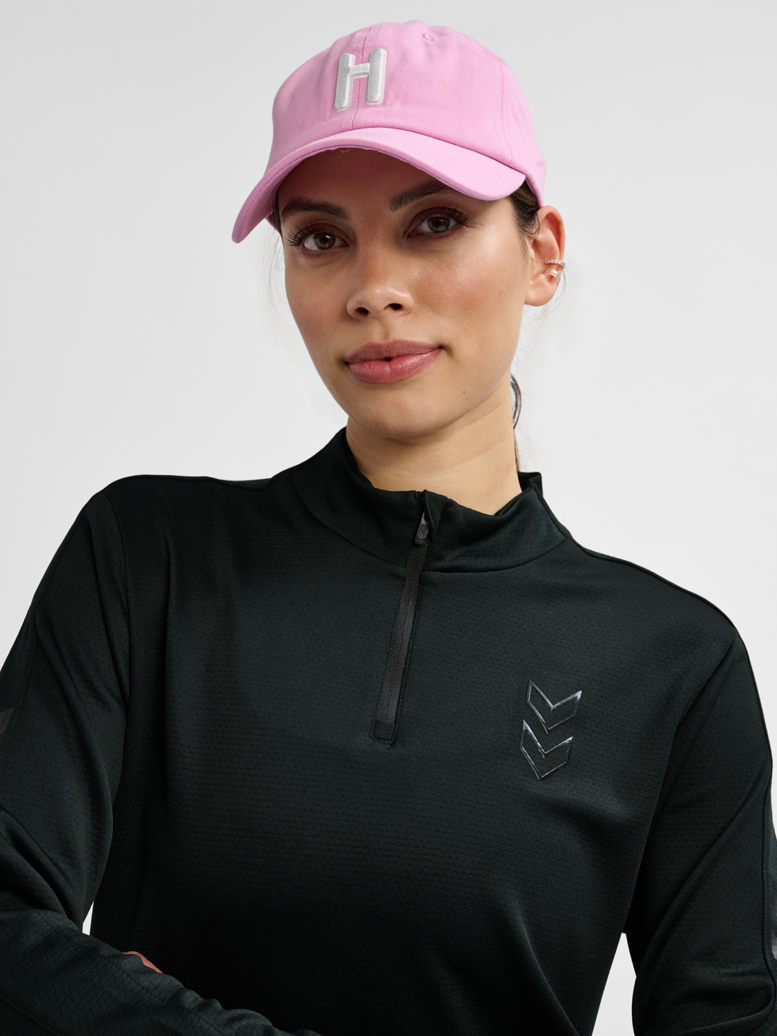 hmlACTIVE PL HALF ZIP WOMAN