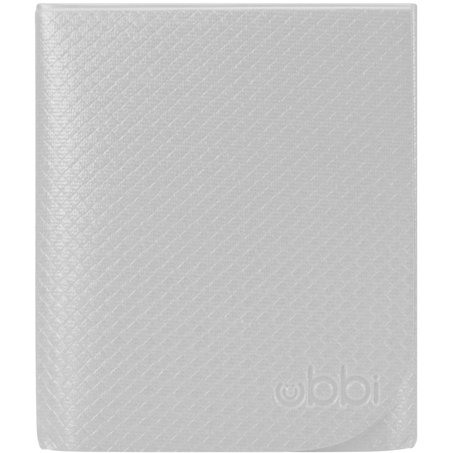 ubbi® Beutel mit Wickelmatte On-The-Go, weißgrau