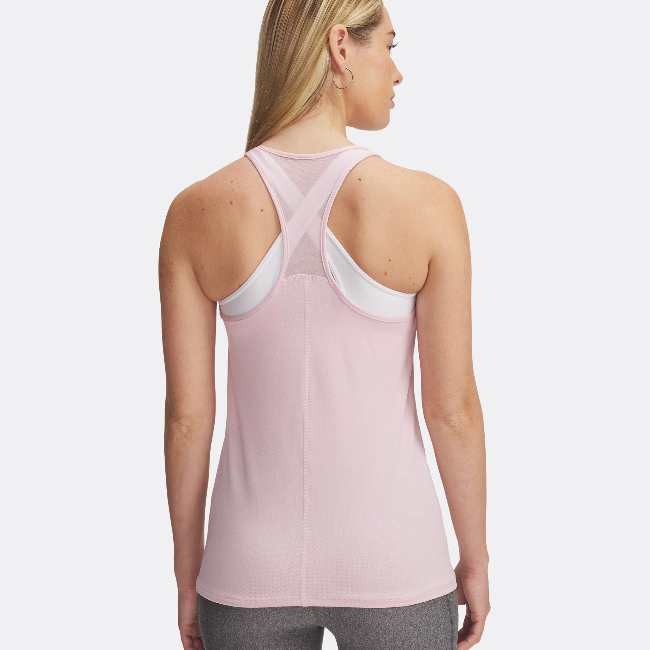 Under Armour Tech Racer Débardeur Tank Top Femmes - Pink