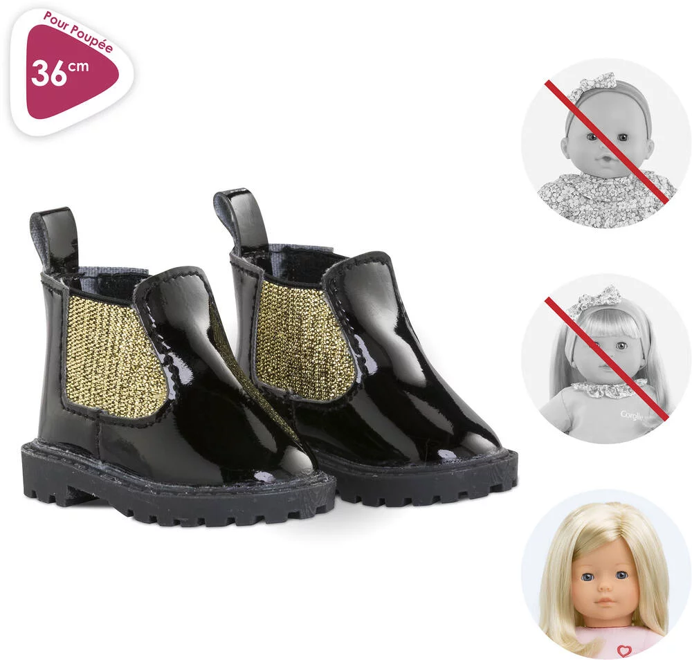 BOTTINES COUTURE POUR POUPEE 36 CM - COROLLE MA COROLLE