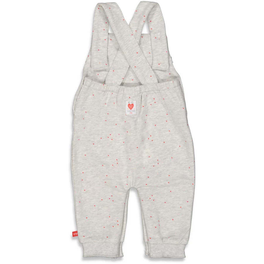 Feetje Latzhose Sooo Cute Grau Melange