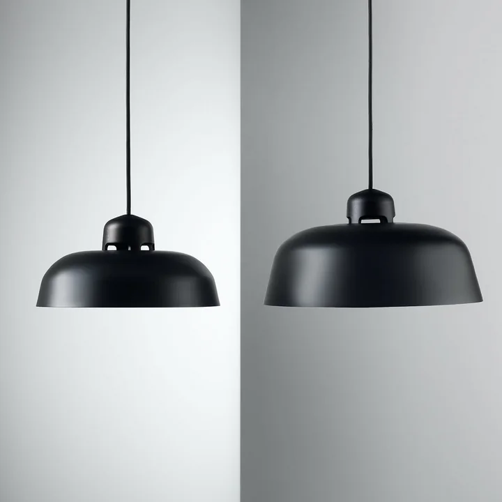 Wästberg - w162 Dalston LED Pendelleuchte s2 gross, schwarz / graphitschwarz