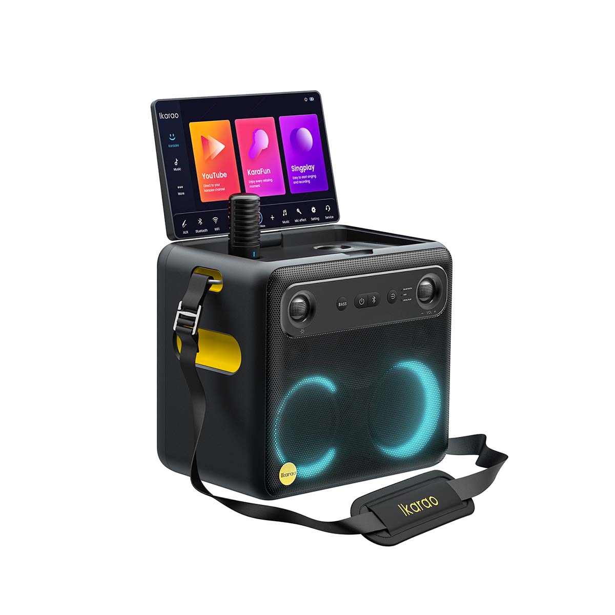 Ikarao Break X2 Party Speaker Karaoke Set