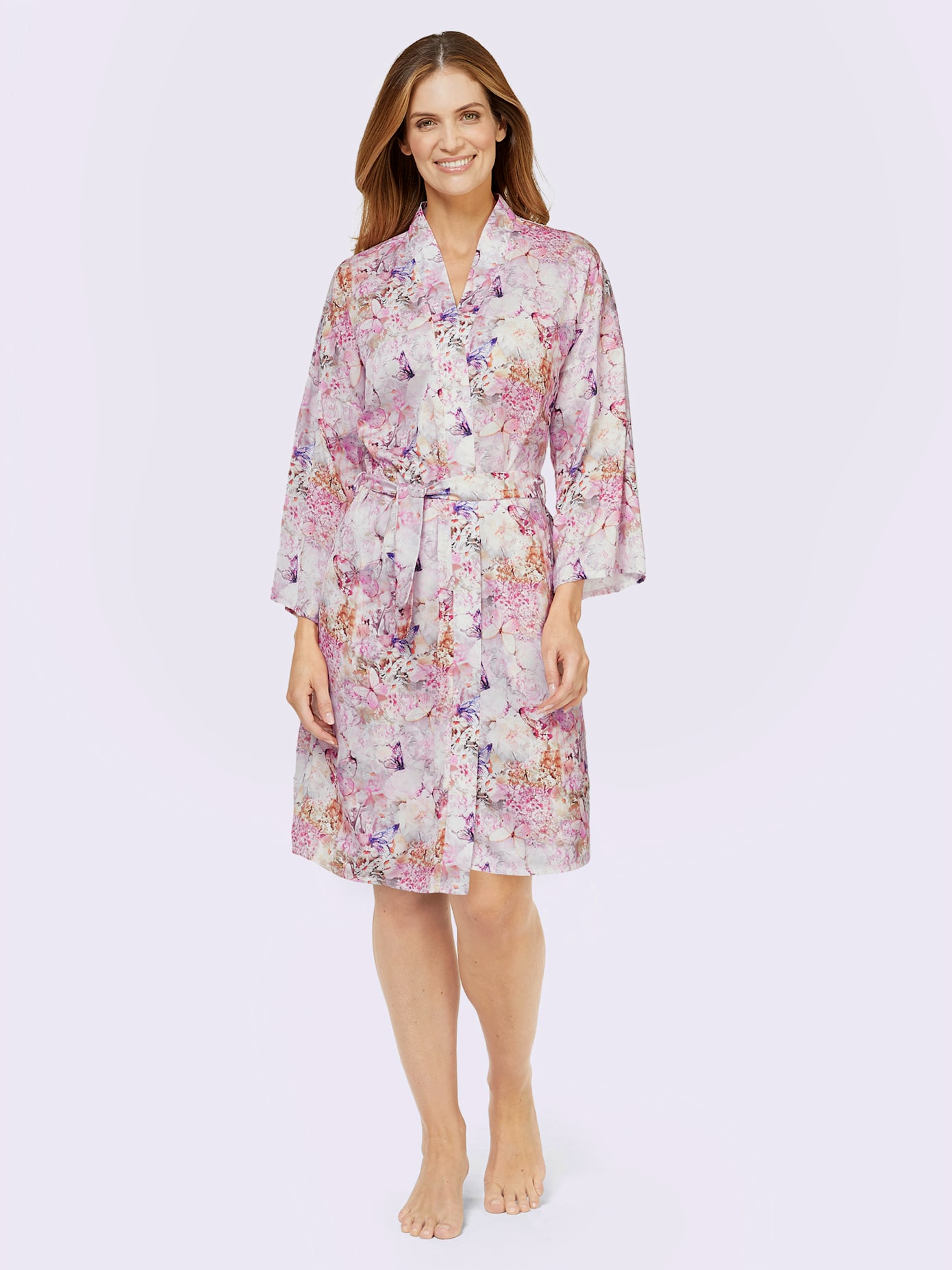 Robe de chambre satin