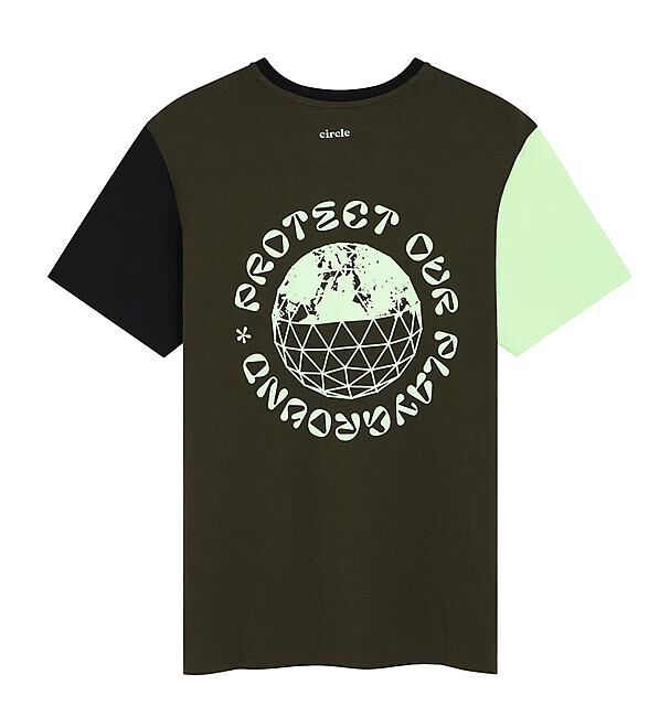 CIRCLE - T-SHIRT MC ICONIC COLORBLOCK M