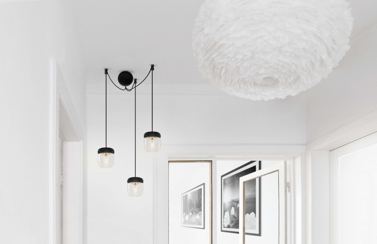 Umage Cannonball 3 cluster hanglamp Ø12 zwart