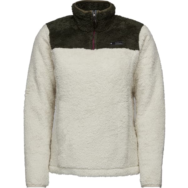 Sweat polaire BLACK DIAMOND W ROADIE QTR ZIP FLEECE BIRCH TUNDRA