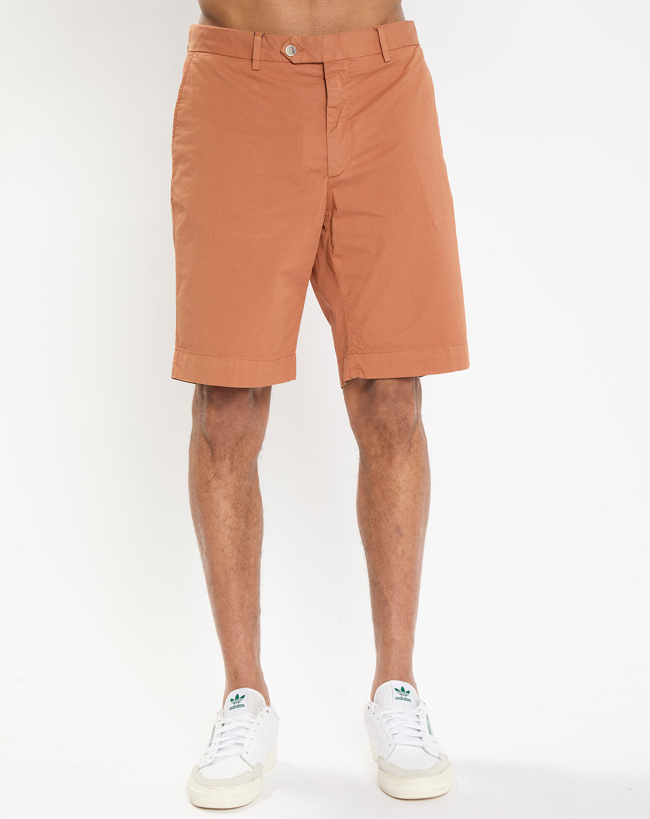 Hackett London Bermuda en Twill Regular Fit uni orange