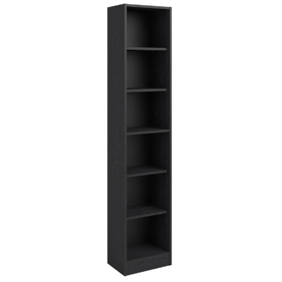 Boekenkast Hobby lengte 41 cm-5 legplanken-zwart