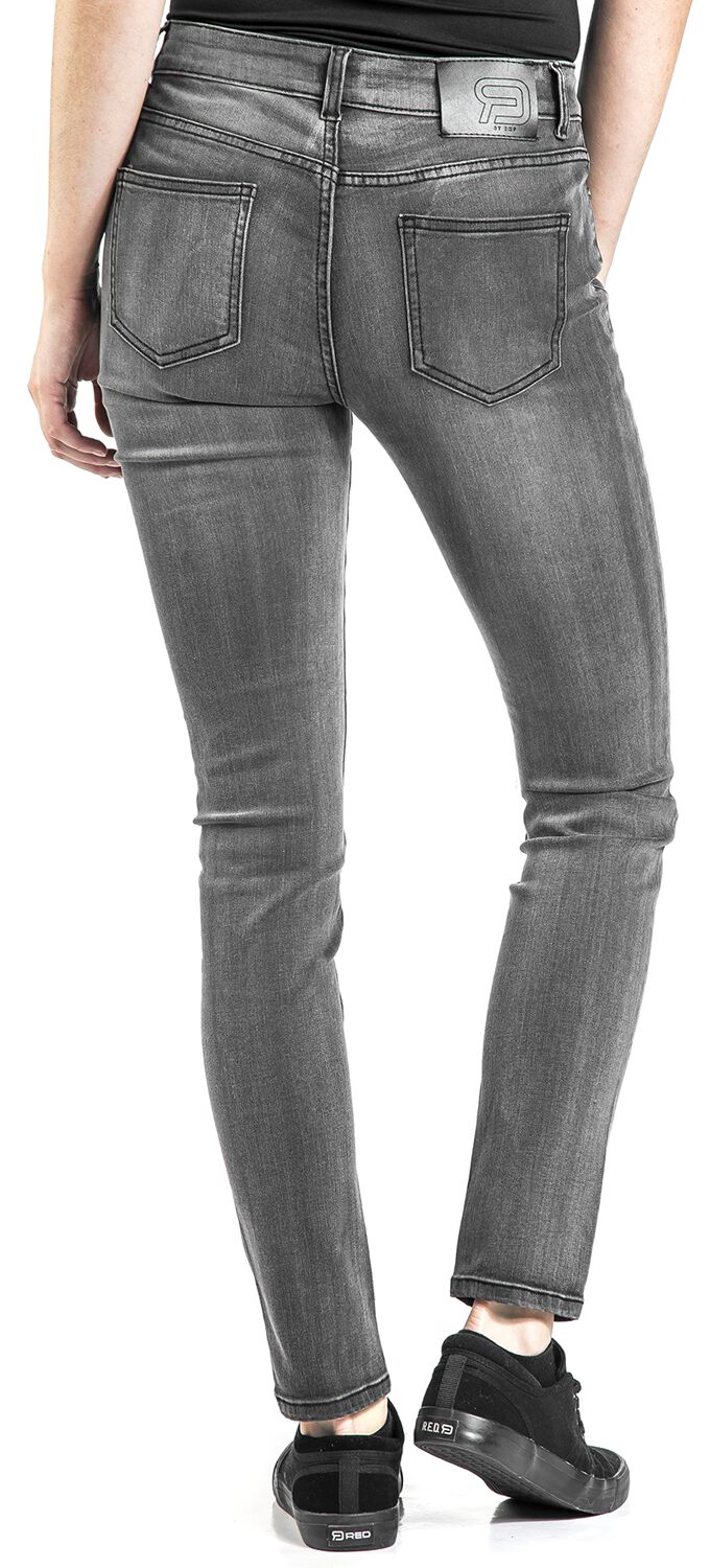 Skarlett Gris Délavé | RED by EMP Jean