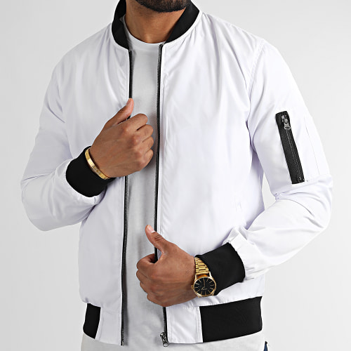 Veste Bomber 0059 Blanc