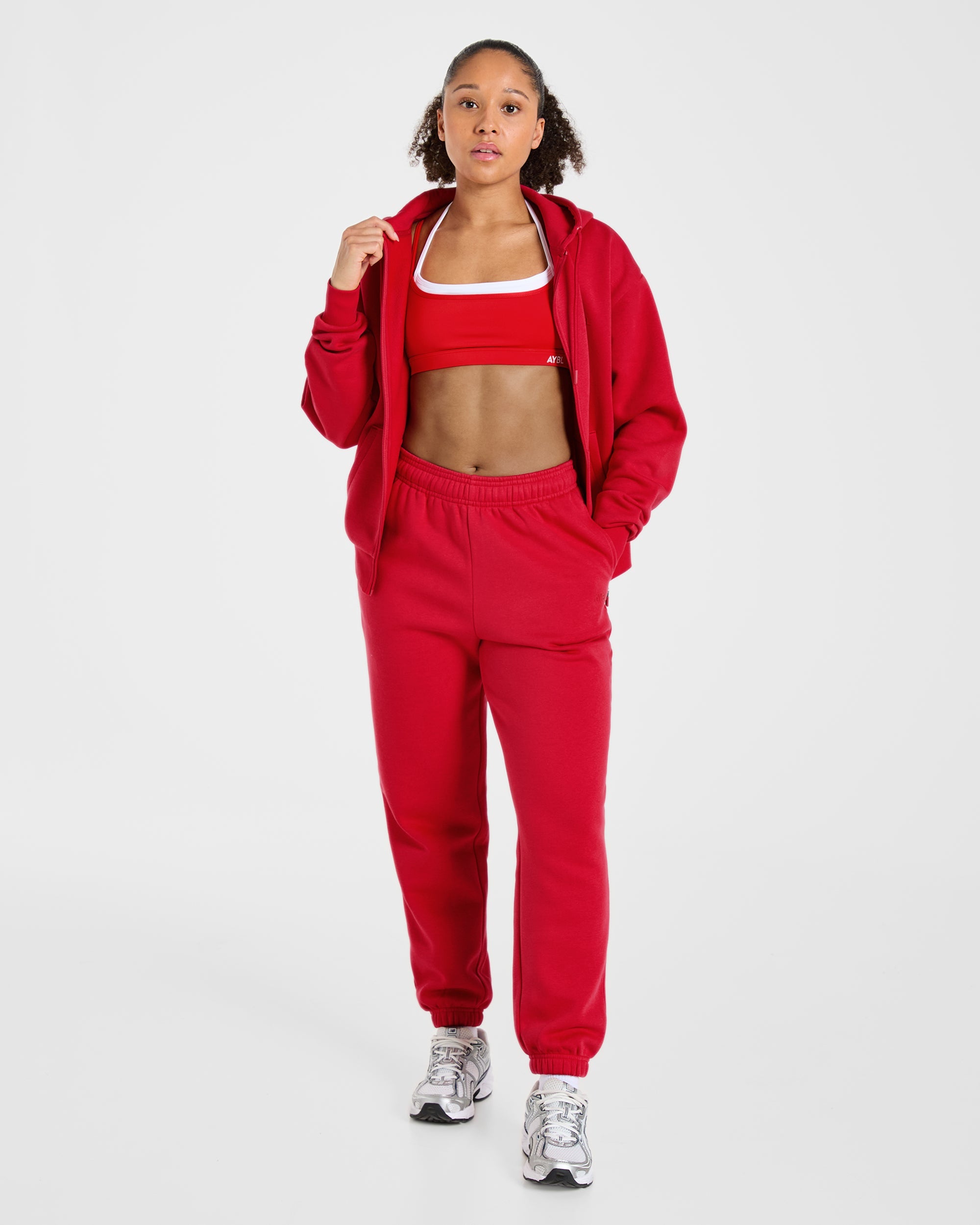 Lifestyle Oversized Zip Up Hoodie
