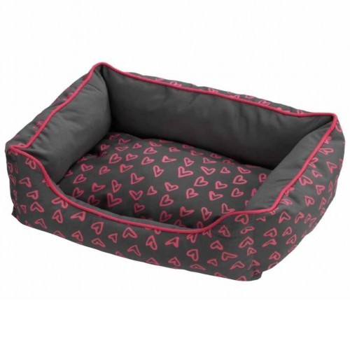 Almofada para cachorro, cinza.