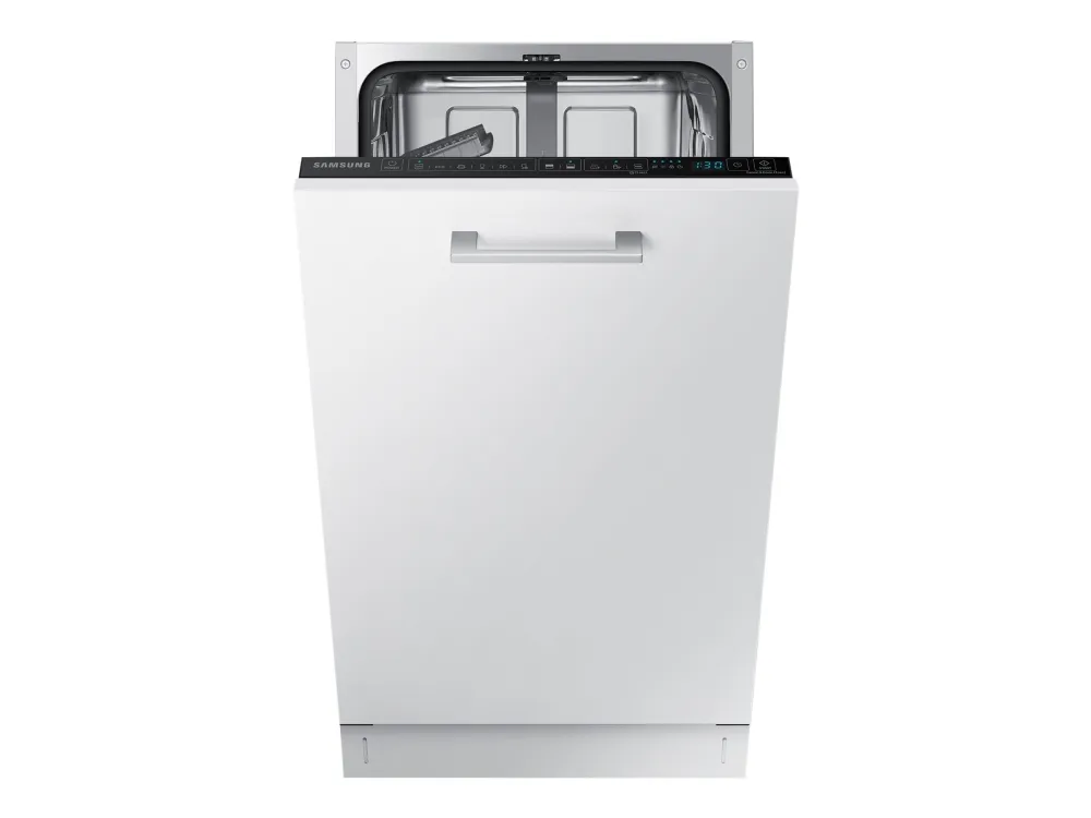 Samsung DW50R4060BB, Fuldt indbygget, Slimline (45 cm), Touch Control, Kurv