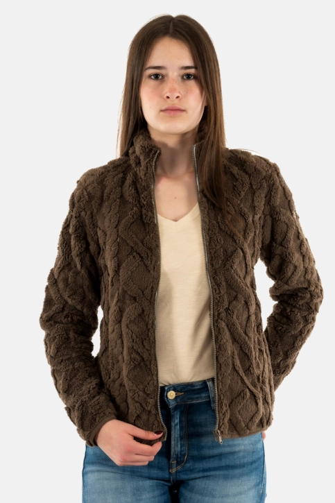 Gilets cardigans sun valley dabern 1242 chataigne